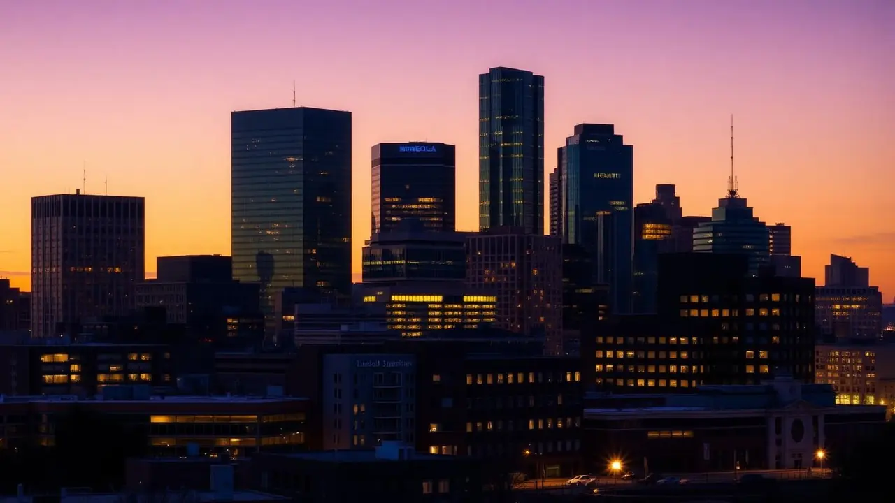 Scenic view representing Minneapolis, Minnesota